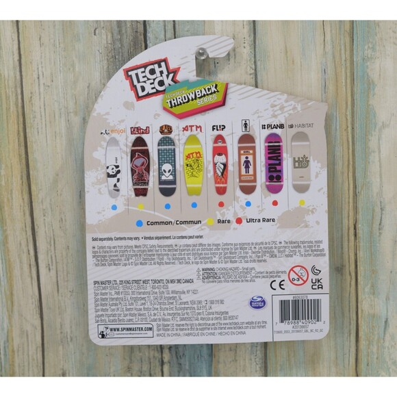 Tech Deck Throwback Fingerboard Plan B ULTRA RARE Finger Skateboard - Picture 2 of 2